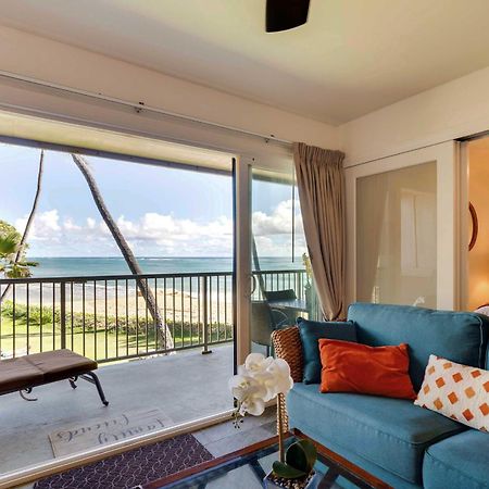 Waipouli Beachfront Condo With Balcony And Ocean Views Kapa'a Exterior photo