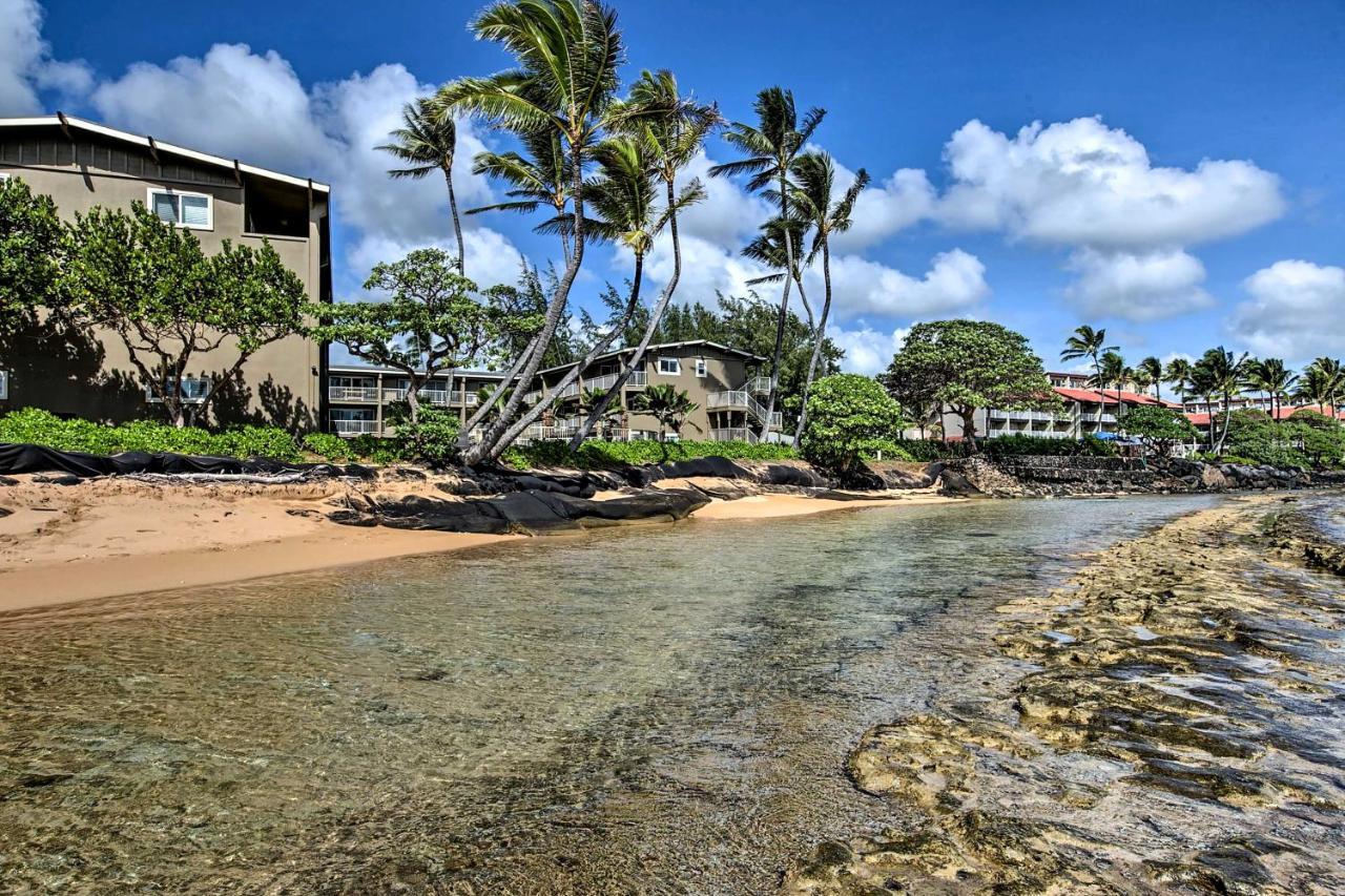 Waipouli Beachfront Condo With Balcony And Ocean Views Kapa'a Exterior photo
